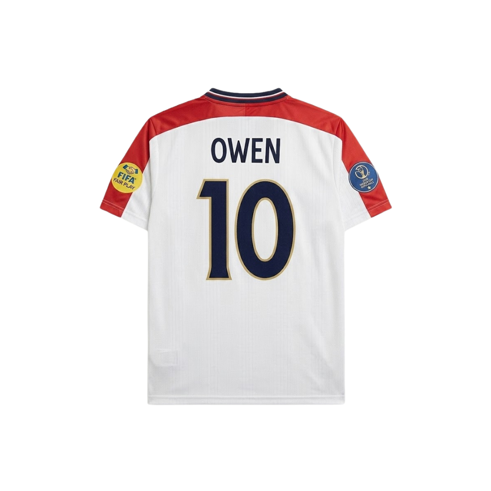 England 2004 Home Retro Football Shirt