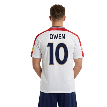 England 2004 Home Retro Football Shirt