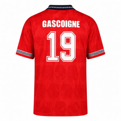 England 1990 Red Away World Cup Italy