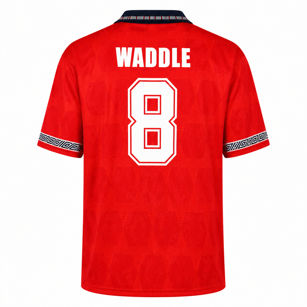 England 1990 Red Away World Cup Italy