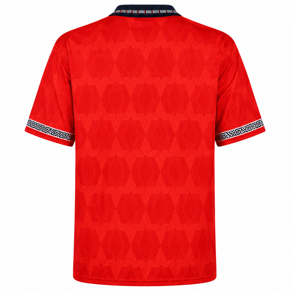 England 1990 Red Away World Cup Italy