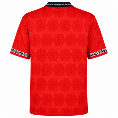 England 1990 Red Away World Cup Italy
