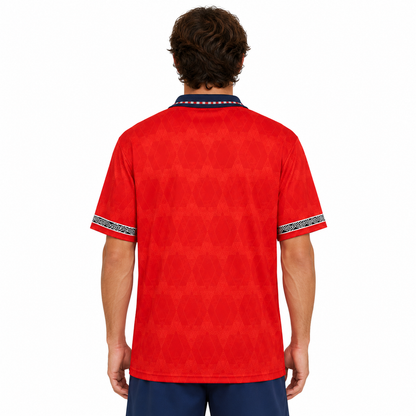 England 1990 Red Away World Cup Italy