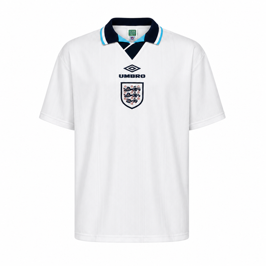 England 1996 European Championship Home Retro Shirt