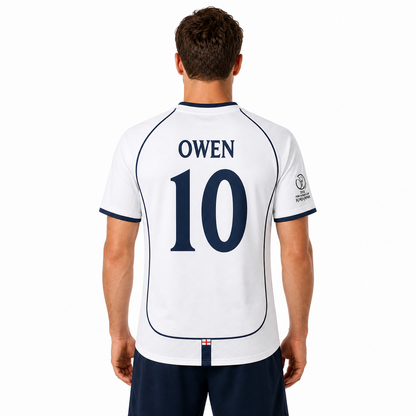 England 2002 World Cup Home Retro Football Shirt