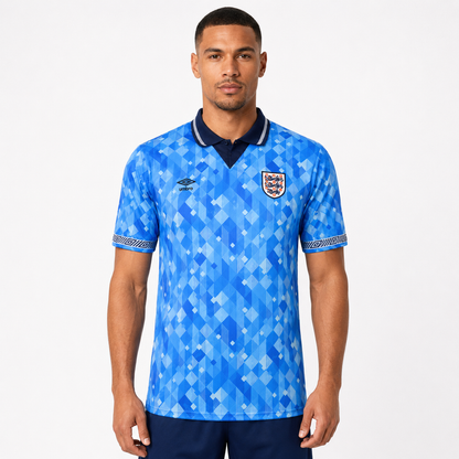 England 1990 World Cup Finals Third Retro Shirt