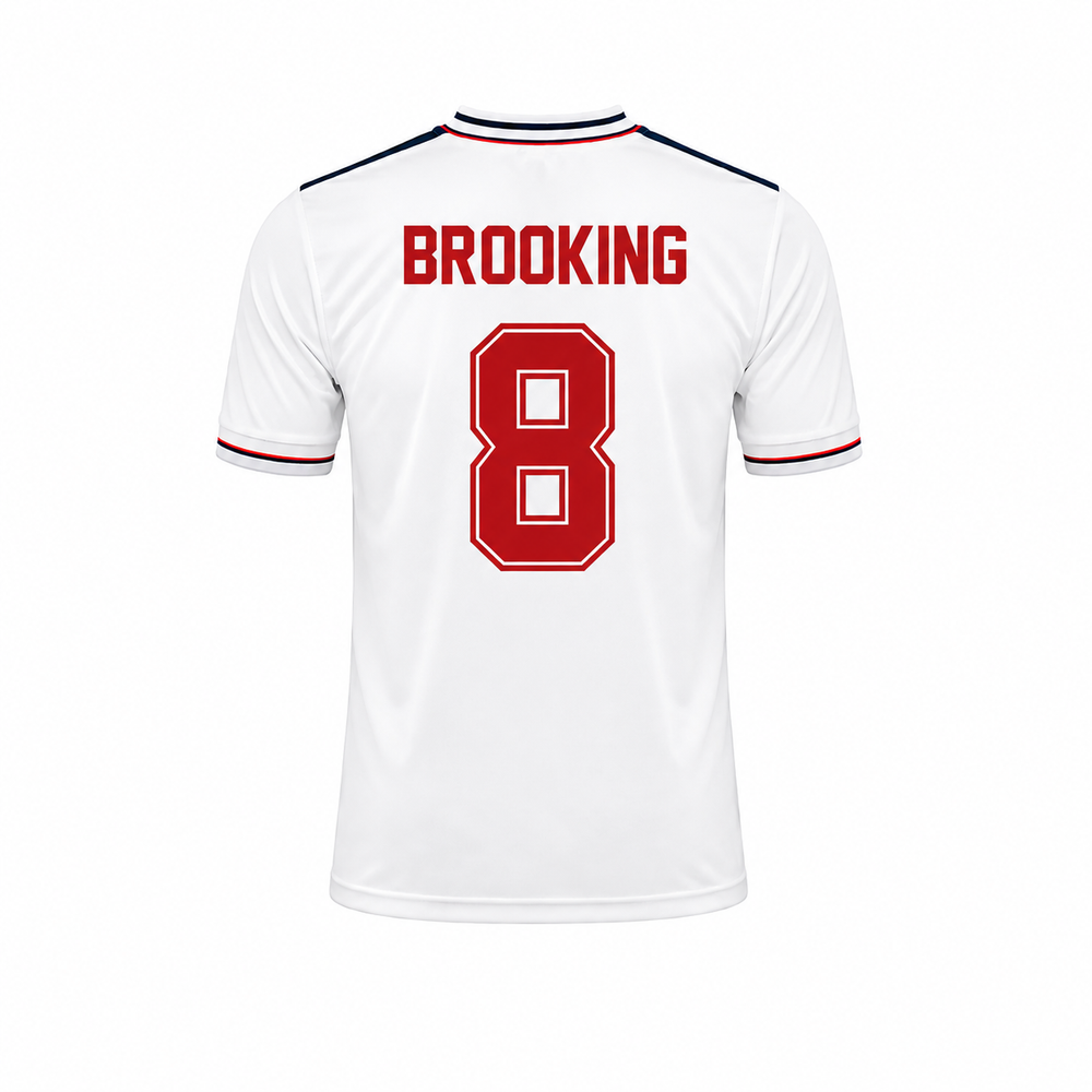 England 1982 Retro Football Shirt