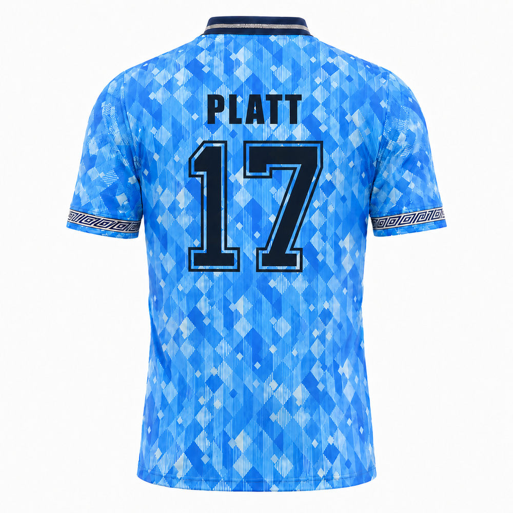England 1990 World Cup Finals Third Retro Shirt